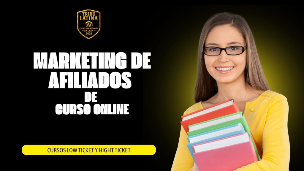 MARKETING DE AFILIADOS CURSOS ONLINE